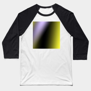 YELLOW BLUE BLACK ABSTRACT TEXTURE Baseball T-Shirt